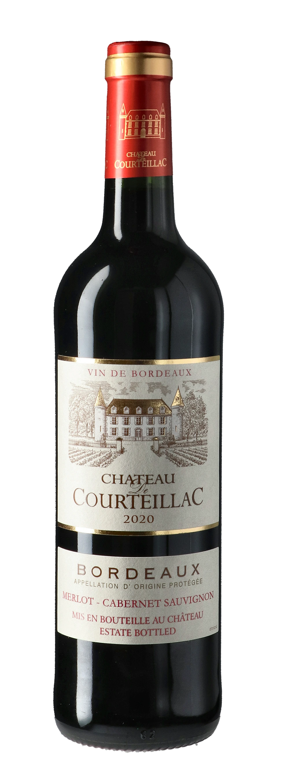 CHATEAU DE COURTEILLAC BORDEAUX 750ML @ Saskatoon [1019090]