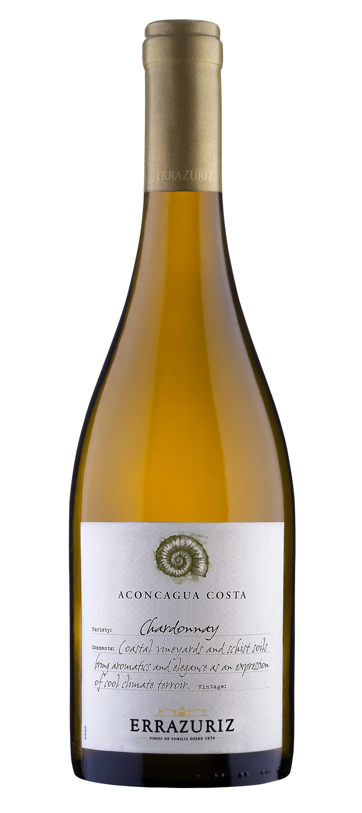 ERRAZURIZ ACONCAGUA COSTA CHARDONNAY 750ML