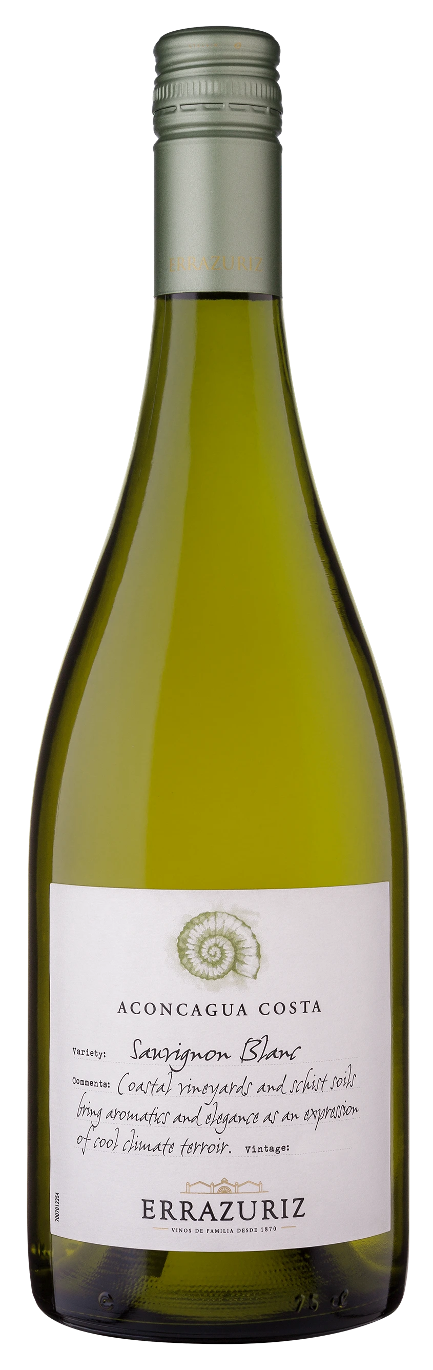 ERRAZURIZ SINGLE VINEYARD SAUVIGNON BLANC 750ML