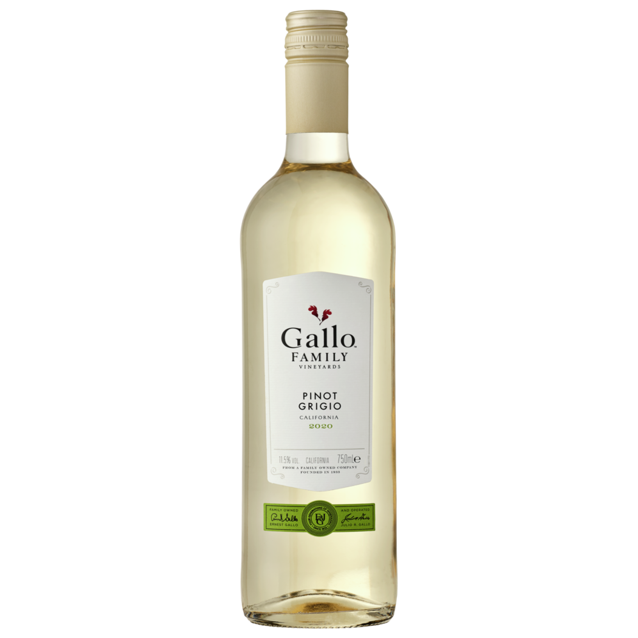 E&J GALLO PINOT GRIGIO 750ML