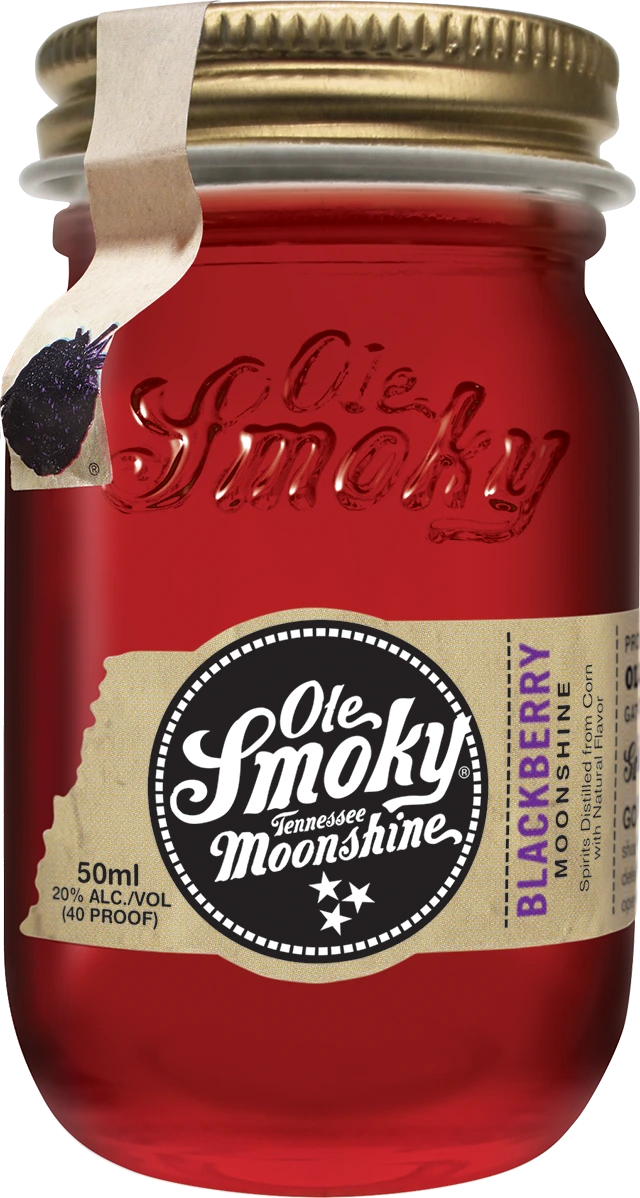 OLE SMOKY BLACKBERRY MOONSHINE 50ML