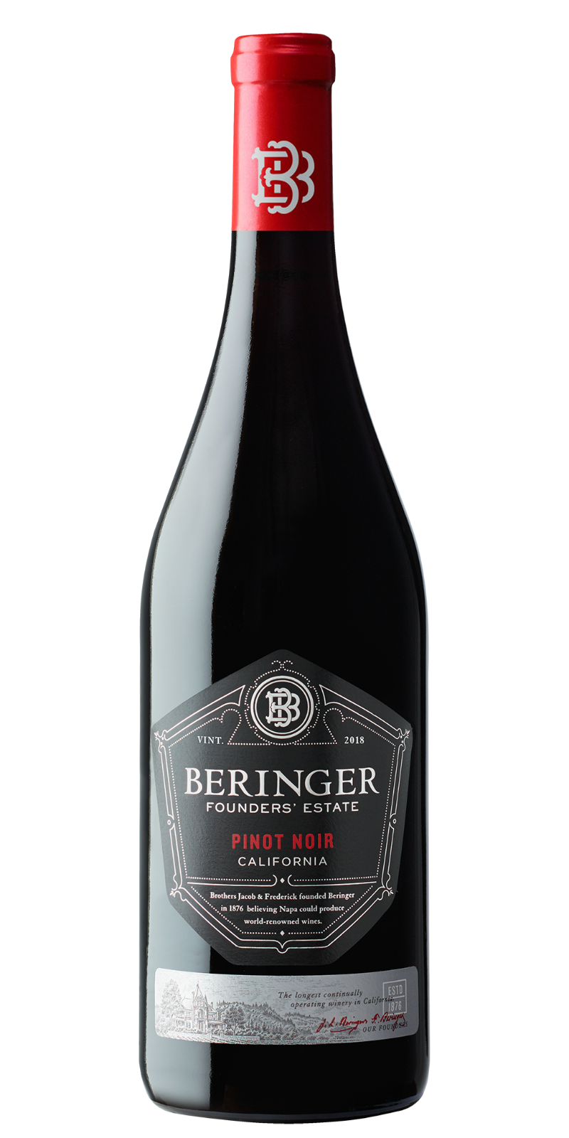 BERINGER FOUNDERS ESTATE PINOT NOIR 750ML