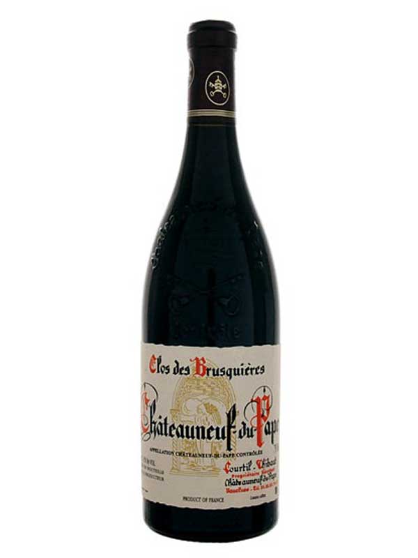 CLOS DES BRUSQUIERES CHATEAUNEUF DU PAPE 750ML