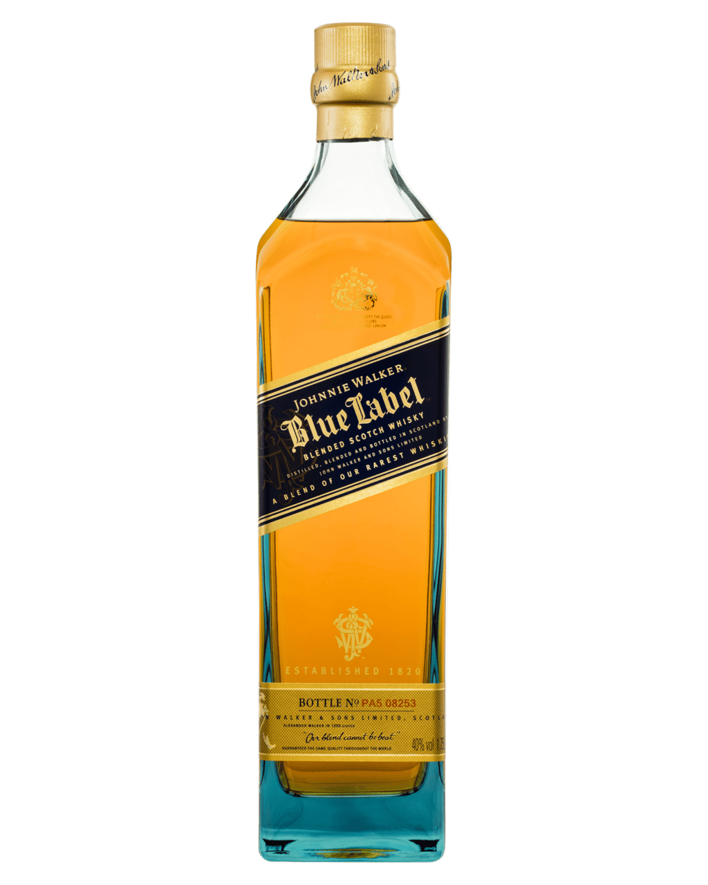JOHNNIE WALKER BLUE LABEL BLENDED SCOTCH WHISKY 1.75L