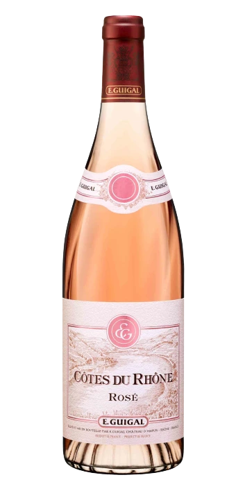 E GUIGAL COTES DU RHONE ROSE 750ML