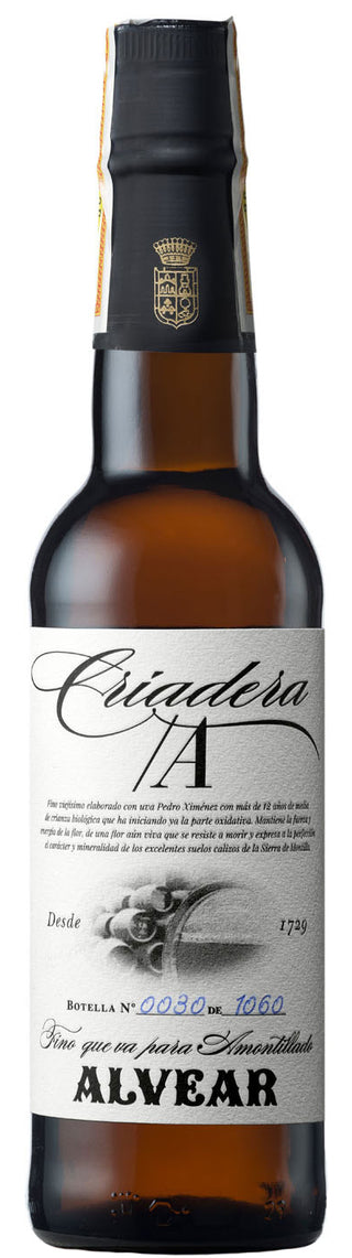 ALVEAR CRIADERA A FINO SHERRY 375ML