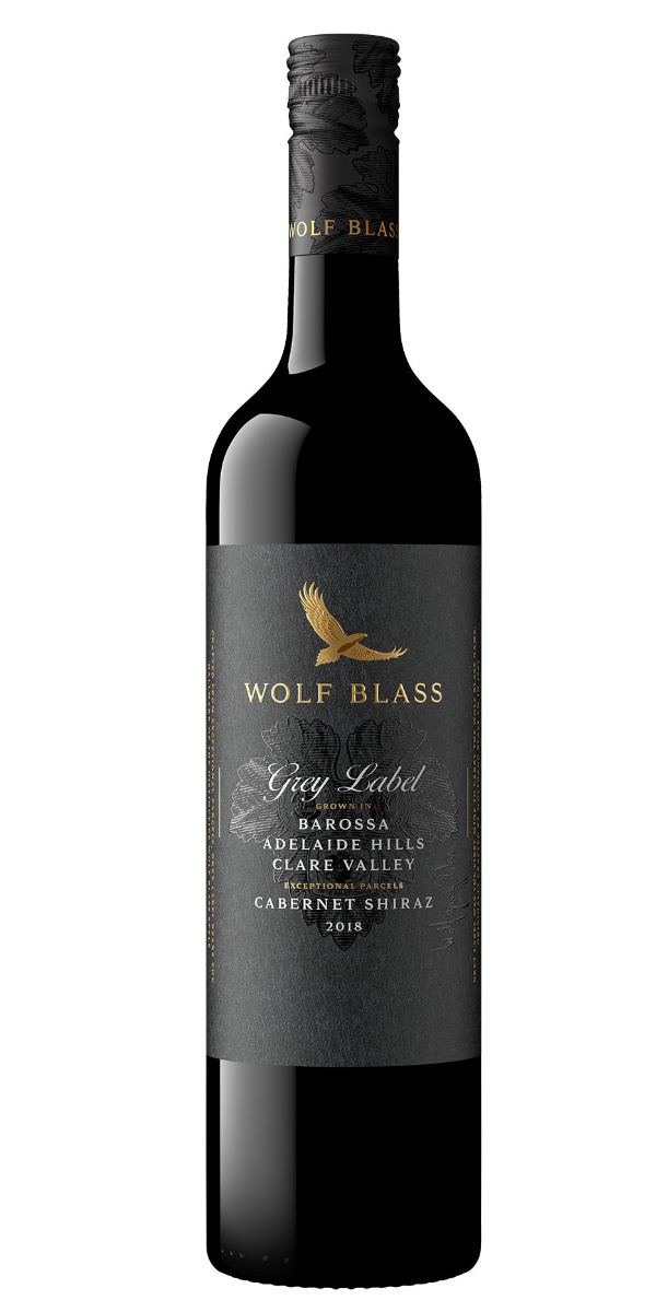 WOLF BLASS GREY LABEL CABERNET SHIRAZ 750ML