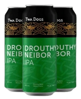 TWA DOGS THE DROUTHY NEIBOR IPA 473ML 4PK CAN