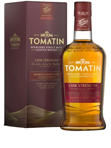 TOMATIN HIGHLAND CASK STRENGTH SCOTCH WHISKY 700ML