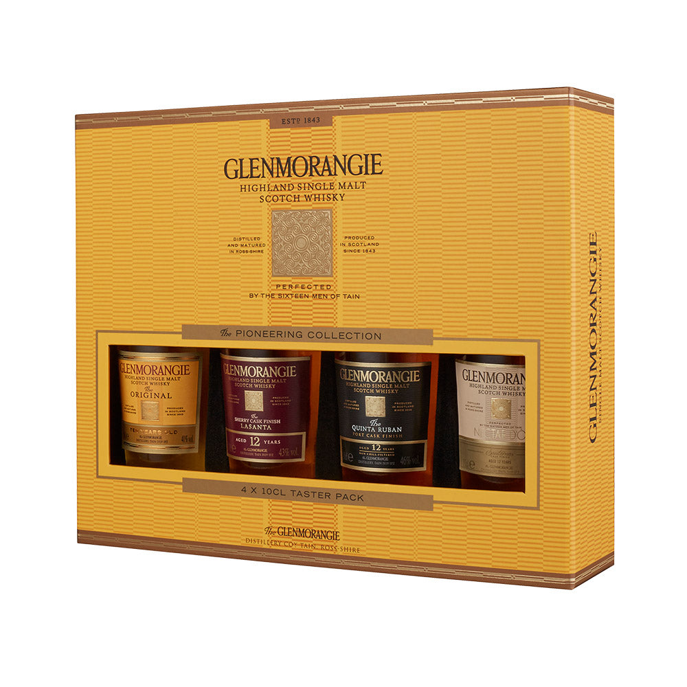 GLENMORANGIE SINGLE MALT SCOTCH WHISKY 100ML 4PK