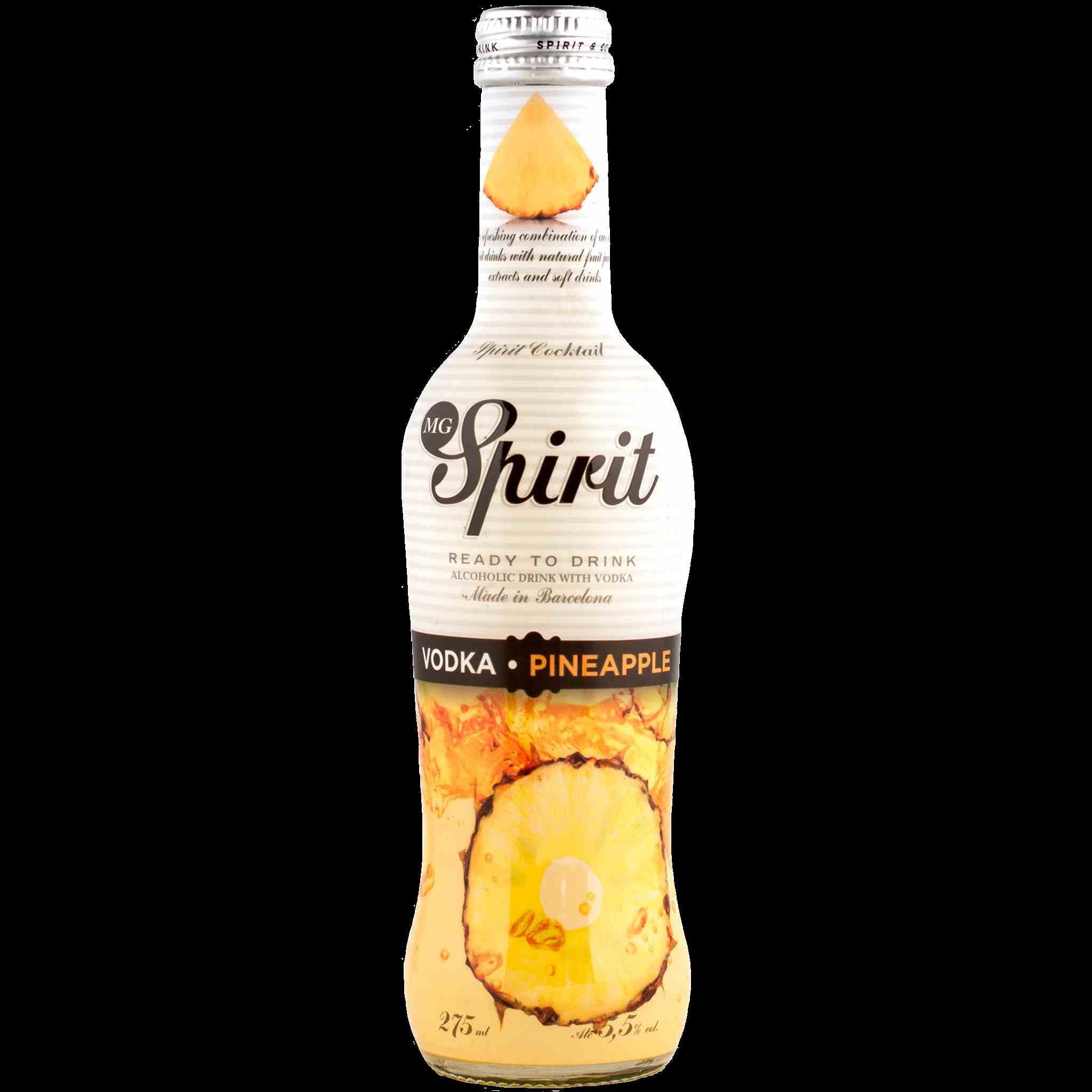 MG SPIRIT VODKA PINEAPPLE 275ML 4PK BT @ Kelowna [1021548]