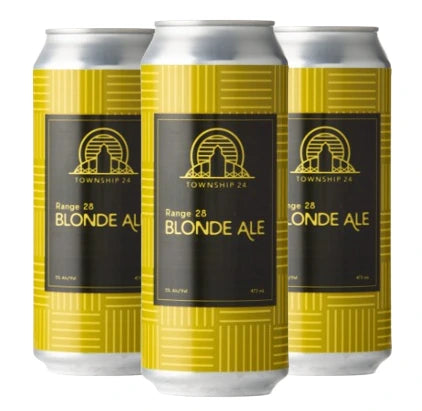 TOWNSHIP 24 RANGE 28 BLONDE ALE 473ML 4PK CAN