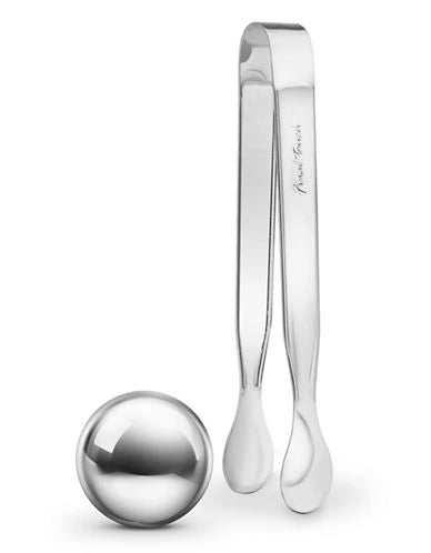 FINAL TOUCH STAINLESS STEEL ICE BALL & TONGS @ Kelowna [1022317]