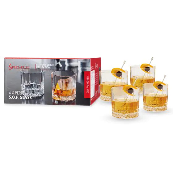 SPIEGELAU 280ML  SOF GLASS 4PK