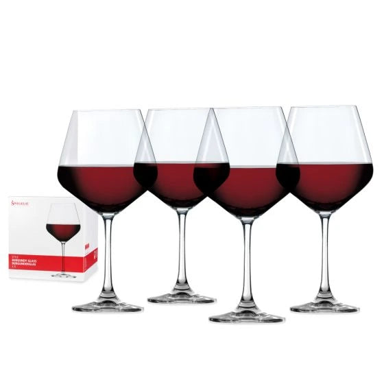 SPIEGELAU 650ML BURGUNDY GLASS 4PK