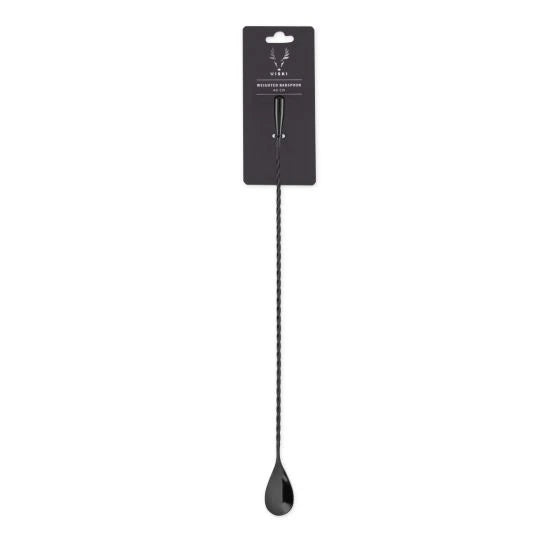 VISKI 40CM GUNMETAL WEIGHTED BARSPOON