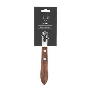 VISKI CHANNEL KNIFE WALNUT WOOD