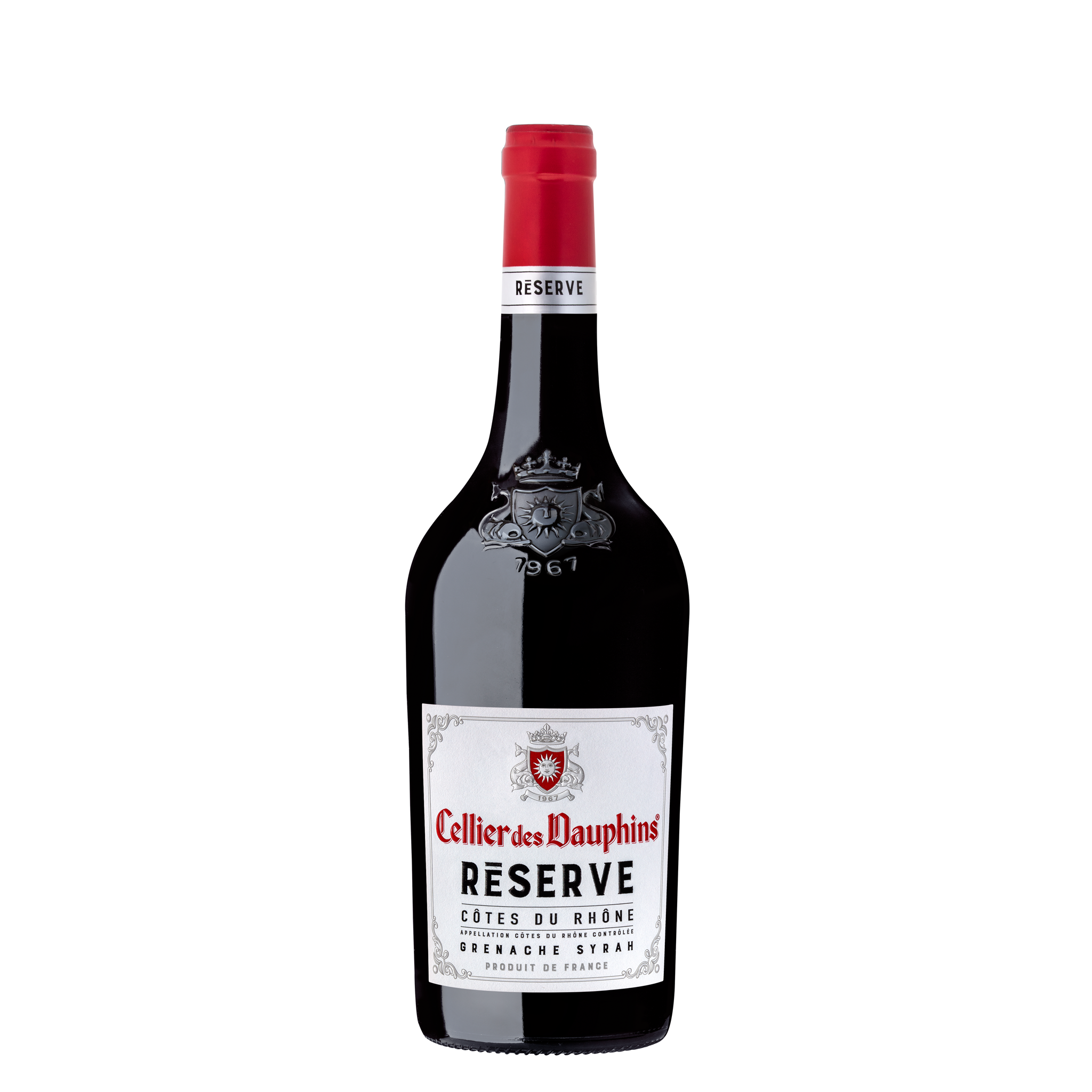 CELLIER DES DAUPHINS COTES DU RH 750ML