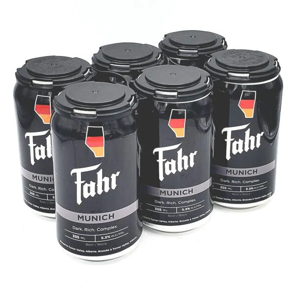 FAHR MUNICH 355ML 6PK CAN
