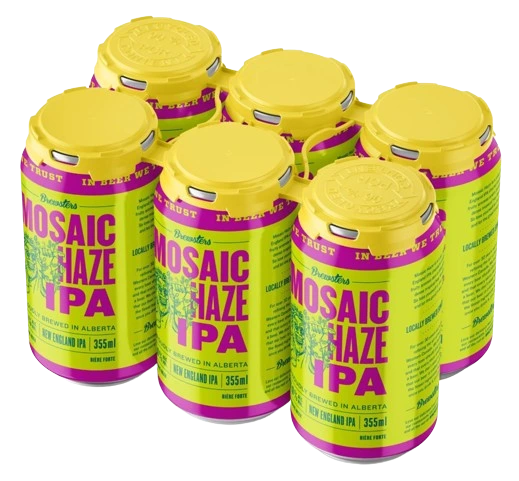 BREWSTERS MOSAIC HAZE IPA 355ML 6PK CAN