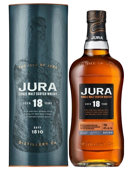JURA 18YR SINGLE MALT SCOTCH WHISKY 750ML