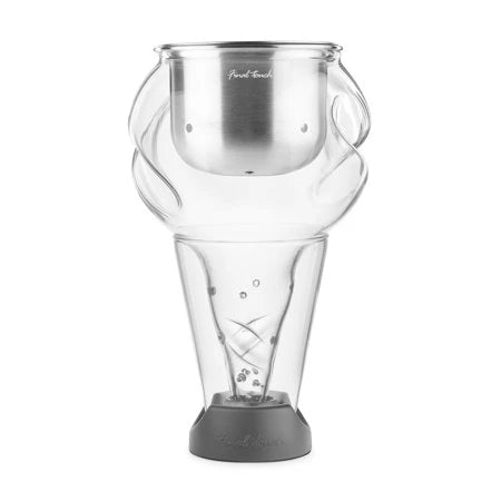 FINAL TOUCH STAINLESS STEEL & GLASS CONUNDRUM AERATOR @ Kelowna [1023467]
