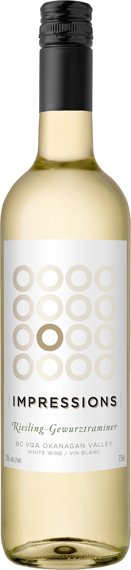 IMPRESSIONS RIESLING GEWURZTRAMINER VQA 750ML @ Kelowna [1023488]