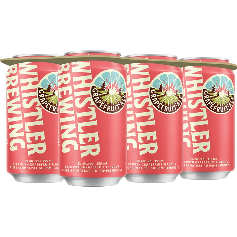 WHISTLER GRAPEFRUIT ALE 355ML 6PK CAN