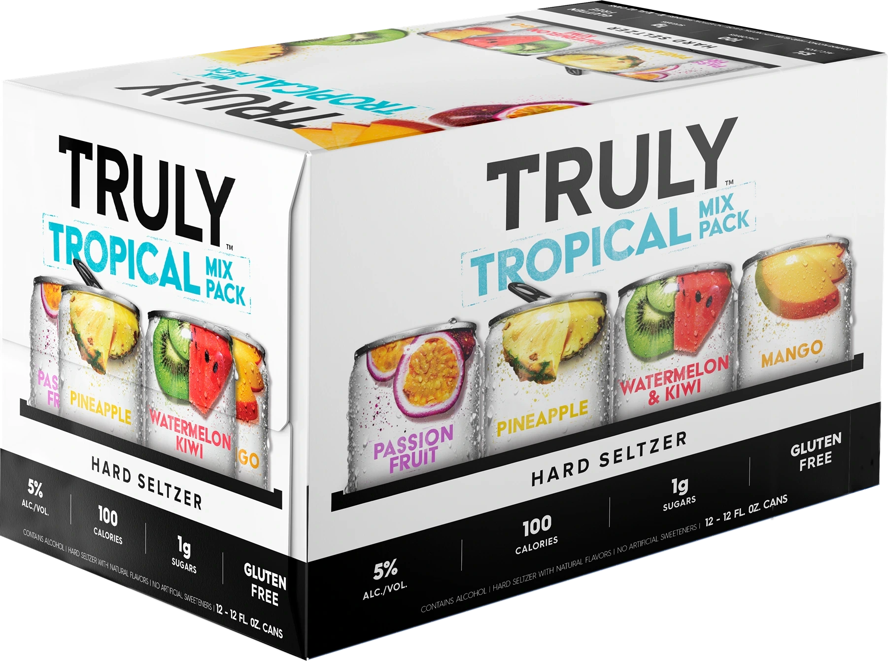 TRULY HARD SELTZER TROPICAL MIXER 355ML 12PK CAN