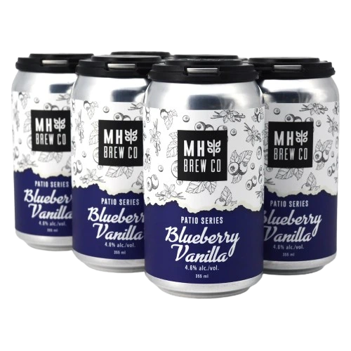 MEDICINE HAT BLUEBERRY VANILLA 355ML 6PK CAN