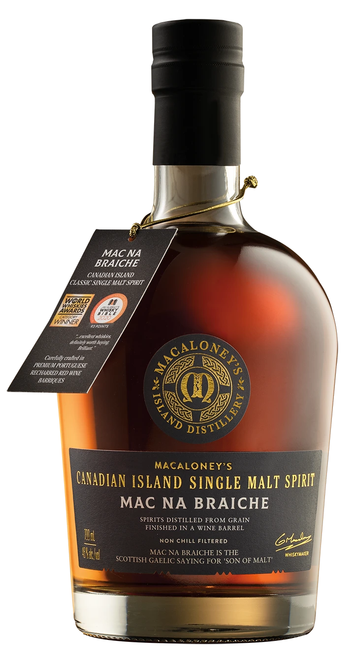 MACALONEYS MAC NA BRAICHE SINGLE MALT SPIRIT 750ML