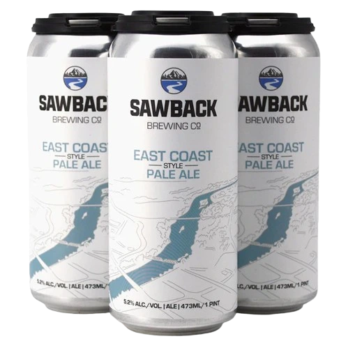 SAWBACK EAST COAST STYLE PALE ALE 473ML 4PK CAN