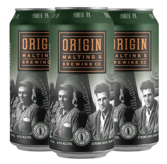 ORIGIN PIONEER IPA 473ML 4PK CAN