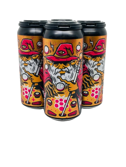 NEW LEVEL PINBALL WIZARD RASPBERRY SOUR 473ML 4PK CAN