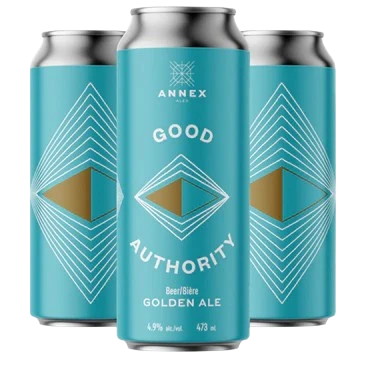 ANNEX ALE GOOD AUTHORITY GOLDEN ALE 473ML 4PK CAN