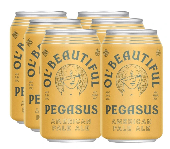 OL BEAUTIFUL PEGASUS AMERICAN PALE ALE 355ML 6PK CAN