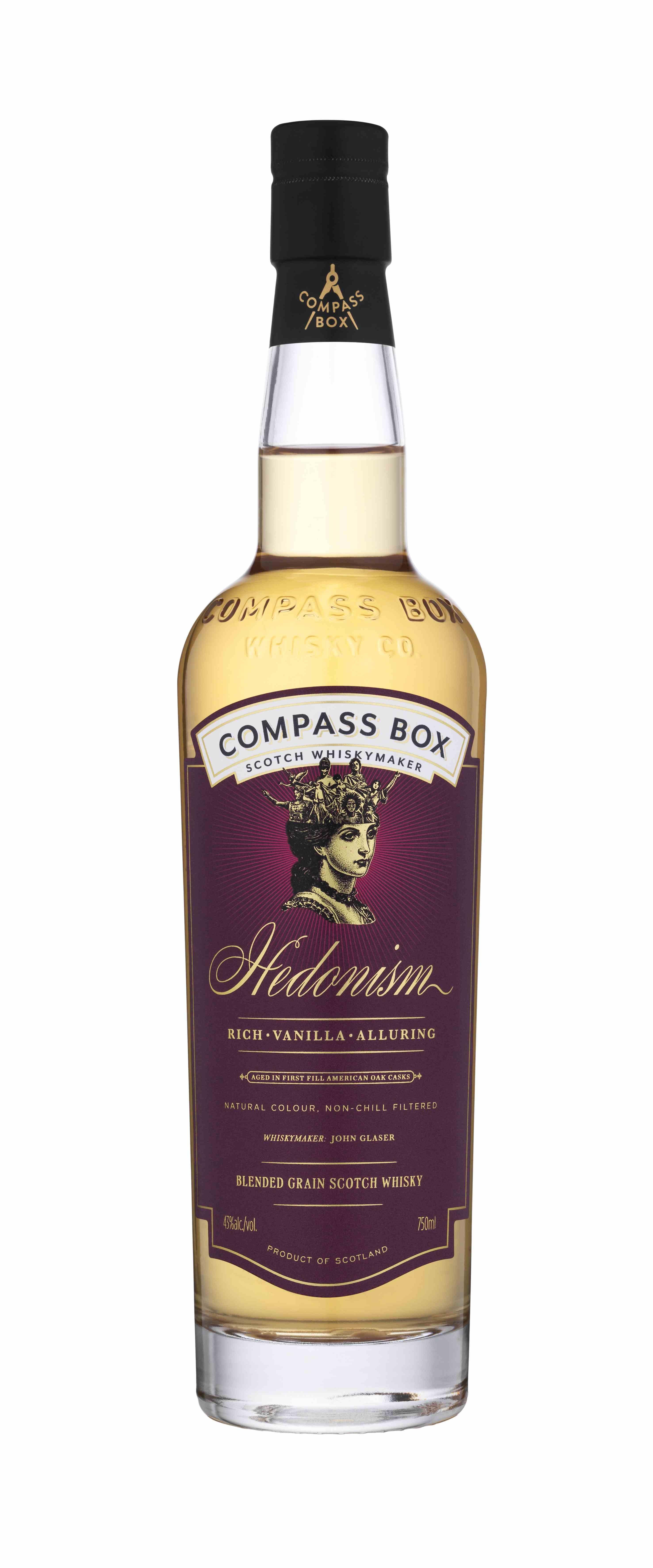COMPASS BOX HEDONISM SCOTCH WHISKY 750ML