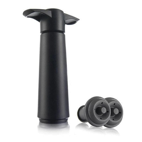VACU VIN WINE SAVER BLACK 3 PIECE SET