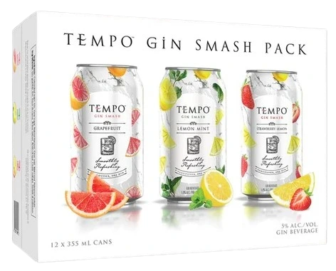 TEMPO GIN SMASH MIXER 355ML 12PK CAN