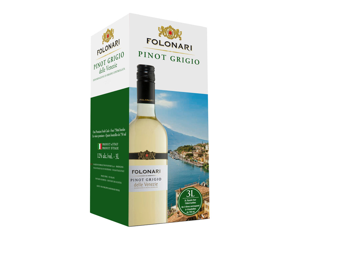 FOLONARI PINOT GRIGIO 3L BIB @ Red Deer [1025515]