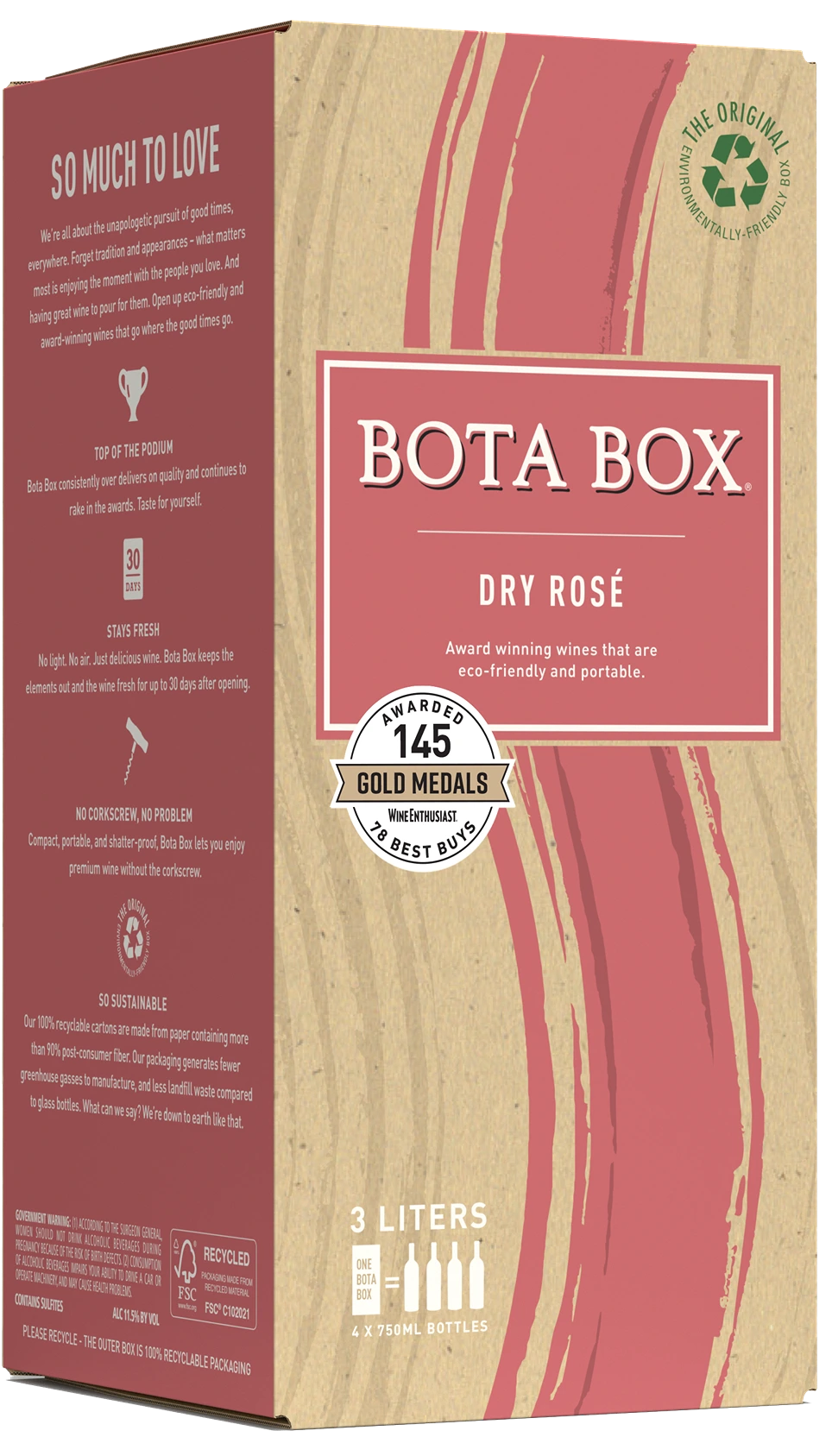 BOTA BOX GRENACHE PINOT ROSE 3L