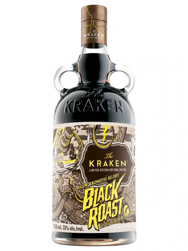 THE KRAKEN BLACK ROAST COFFEE RUM 750ML