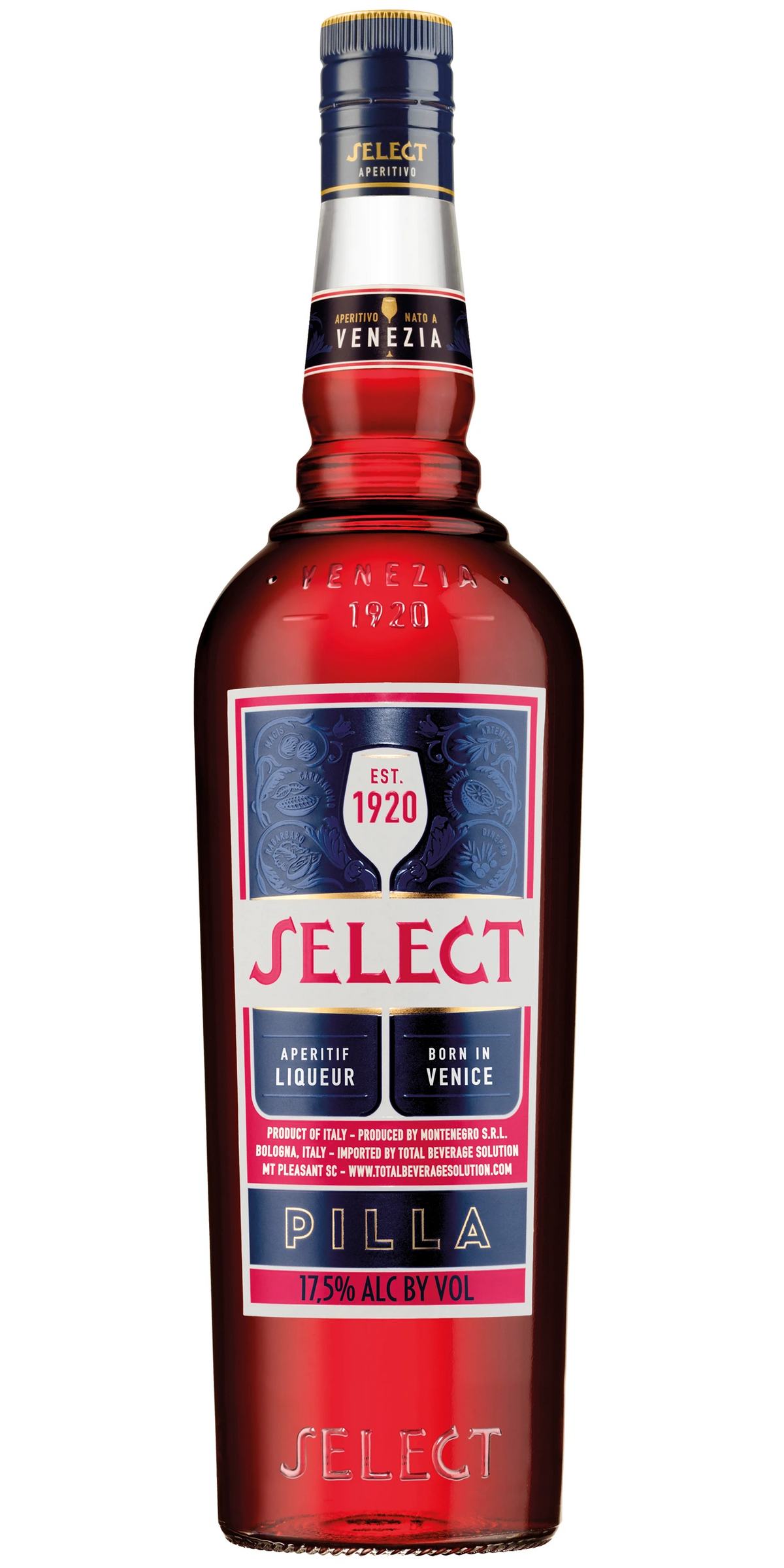 SELECT APERITIVO BITTER LIQUEUR 750ML