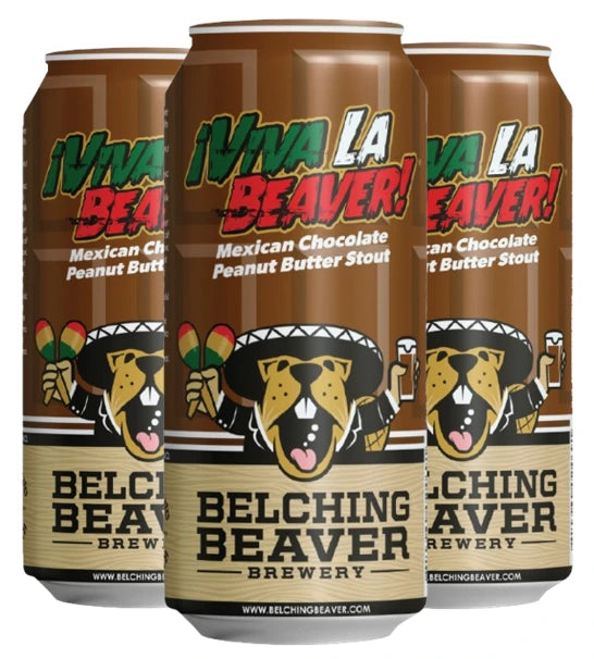 BELCHING BEAVER VIVA LA BEAVER STOUT 473ML 4PK CAN @ Windermere [1026133]