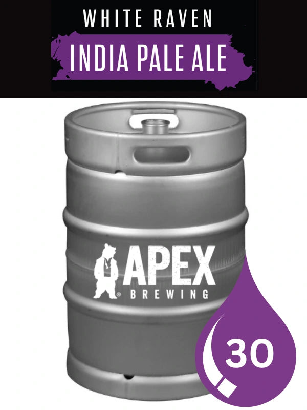 APEX PREDATOR WHITE RAVEN IPA 29.3L KEG