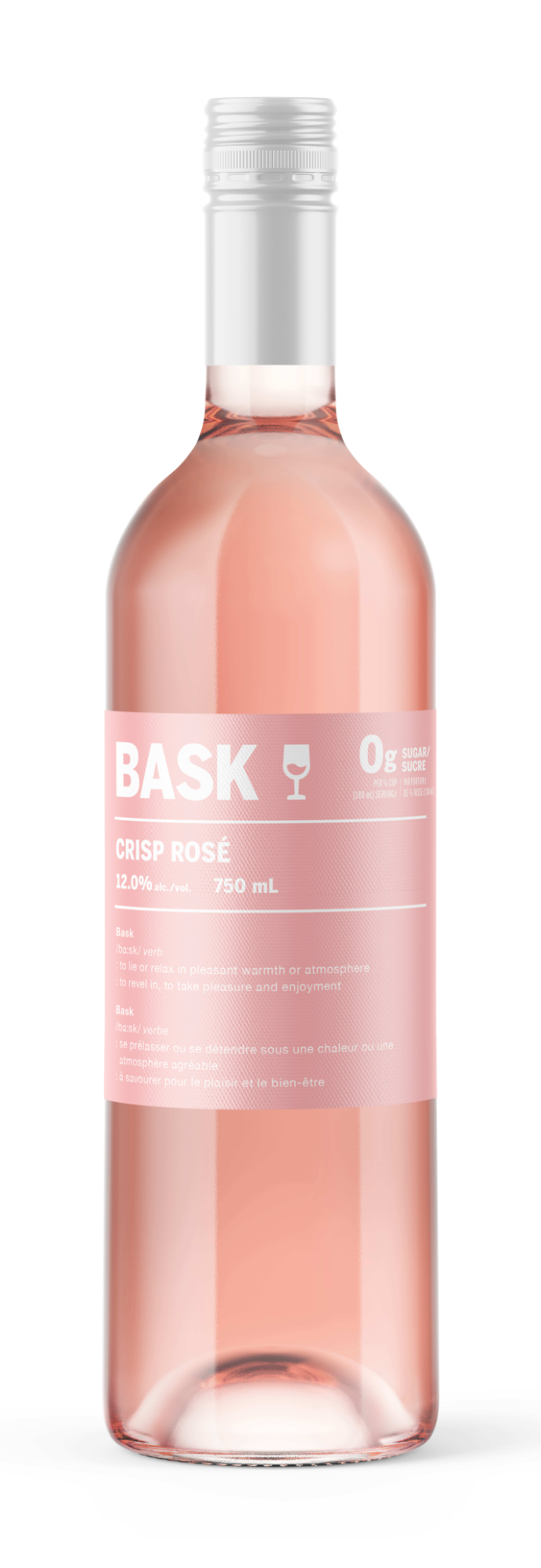 BASK CRISP ROSE 750ML