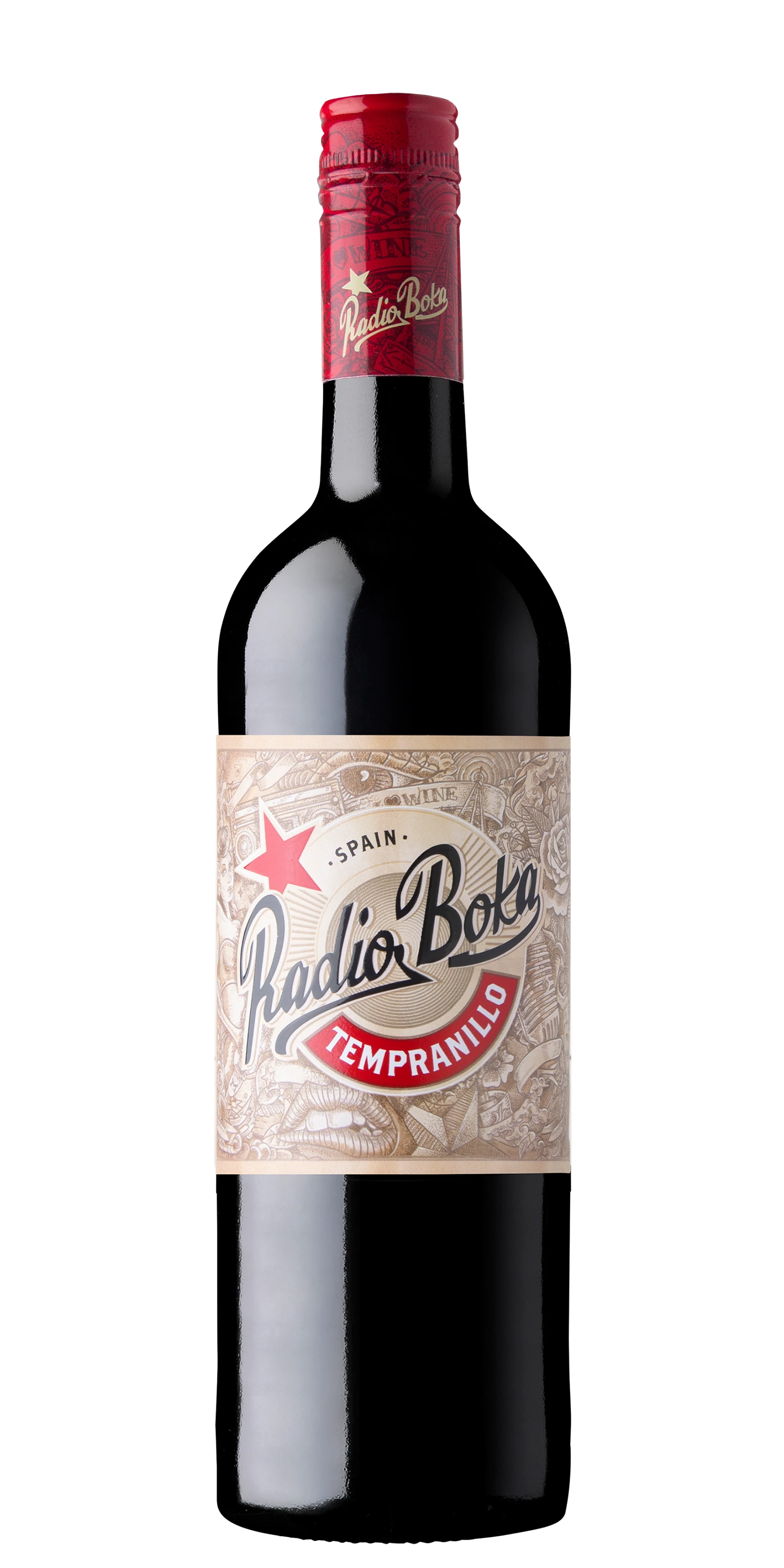 RADIO BOKA TEMPRANILLO 750ML