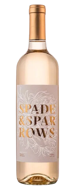 SPADE & SPARROWS PINOT GRIGIO 750ML