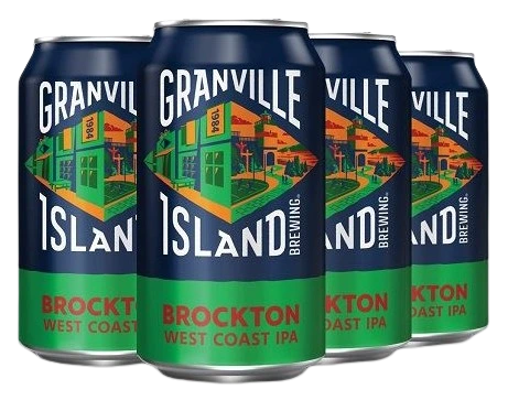 GRANVILLE ISLAND BROCKTON WEST COAST IPA 355ML 6PK CAN