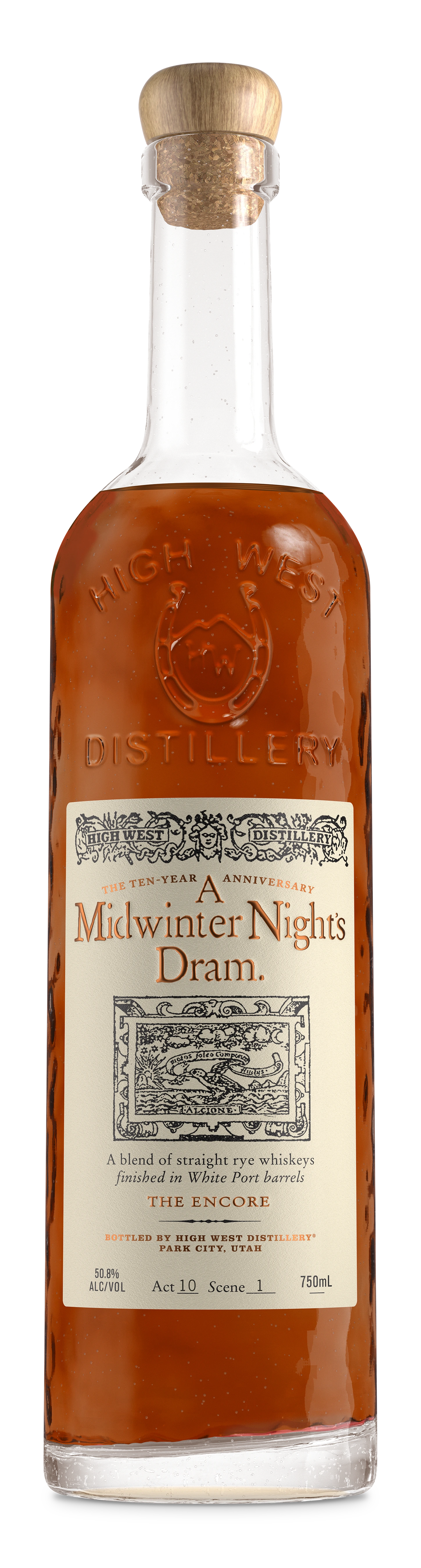HIGH WEST MIDWINTER NIGHTS DRAM AMERICAN WHISKEY 750ML